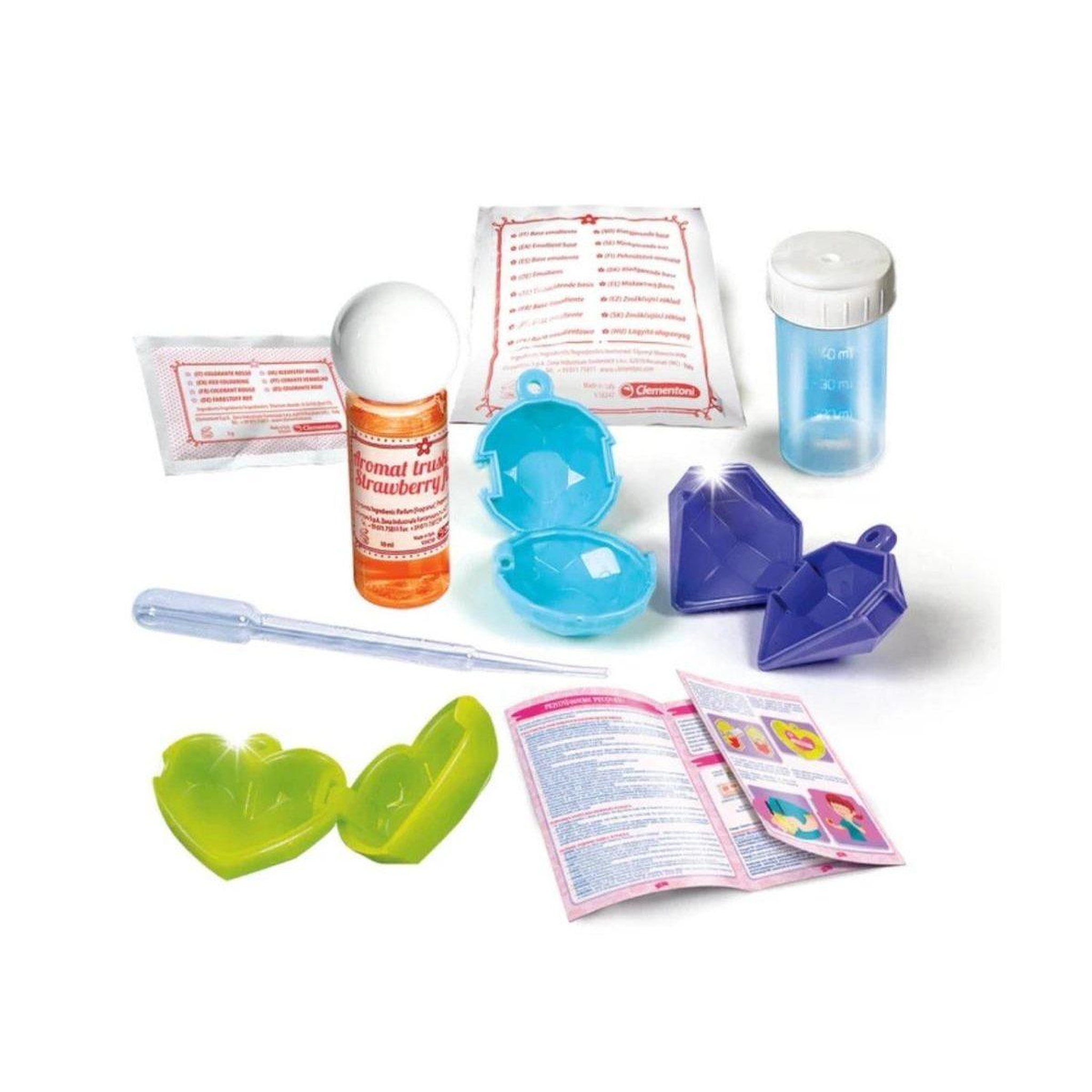 Voir la diapositive 4 : CLEMENTONI Coffret scientifique  50066 science  and  jeu - labo à gloss
