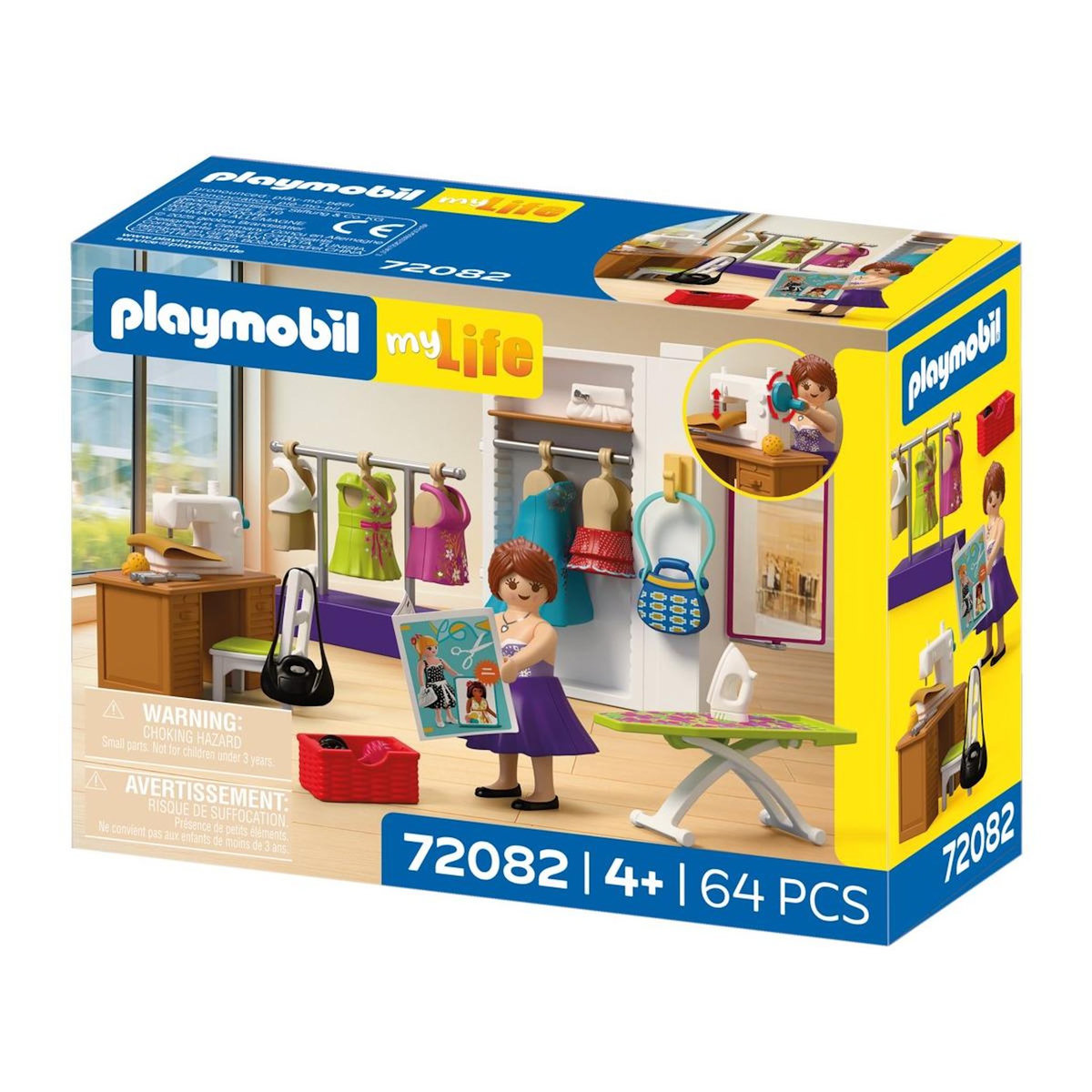 PLAYMOBIL 72082 - Atelier de stylisme