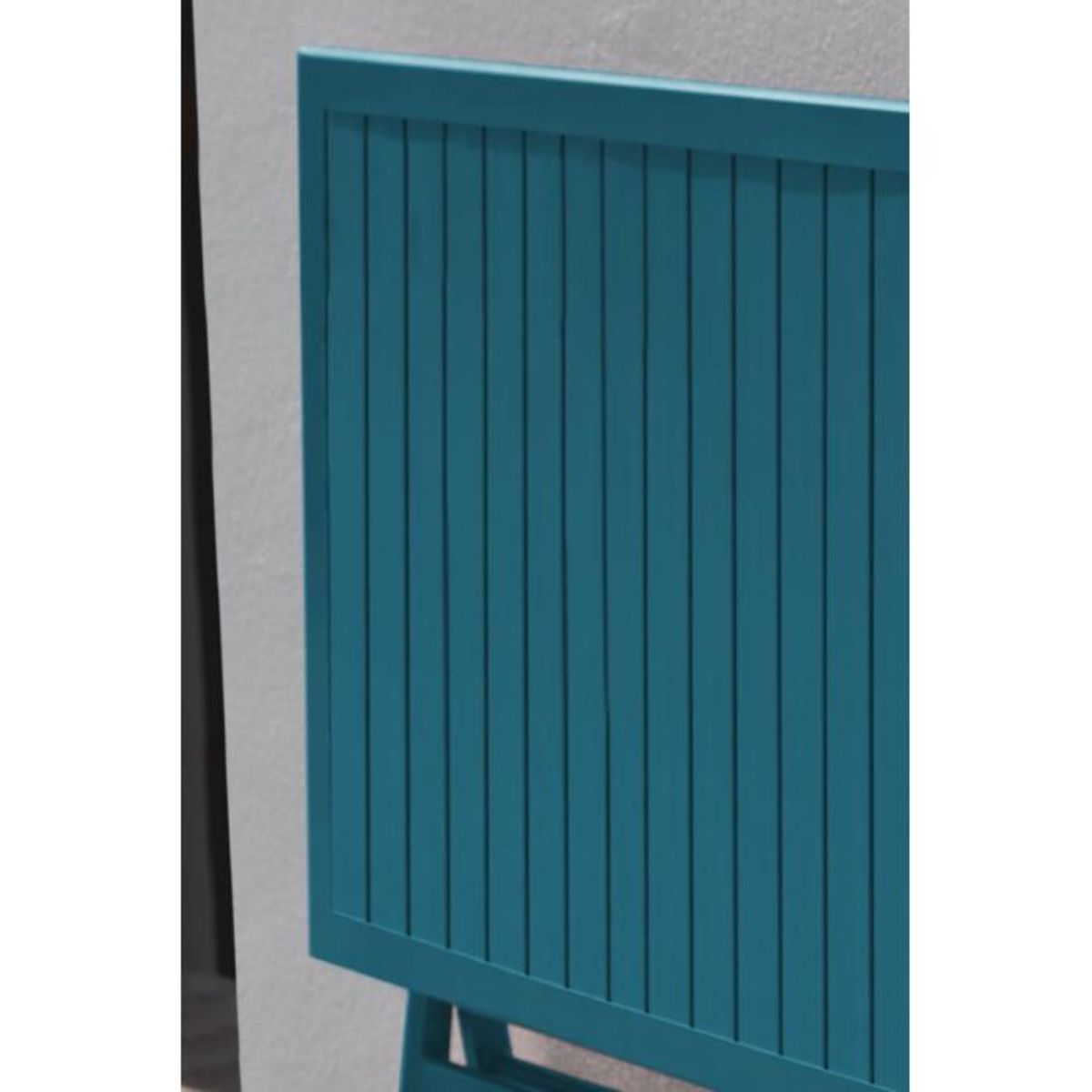 Paris Prix Table de Jardin Pliante  Marius  140cm Bleu Canard