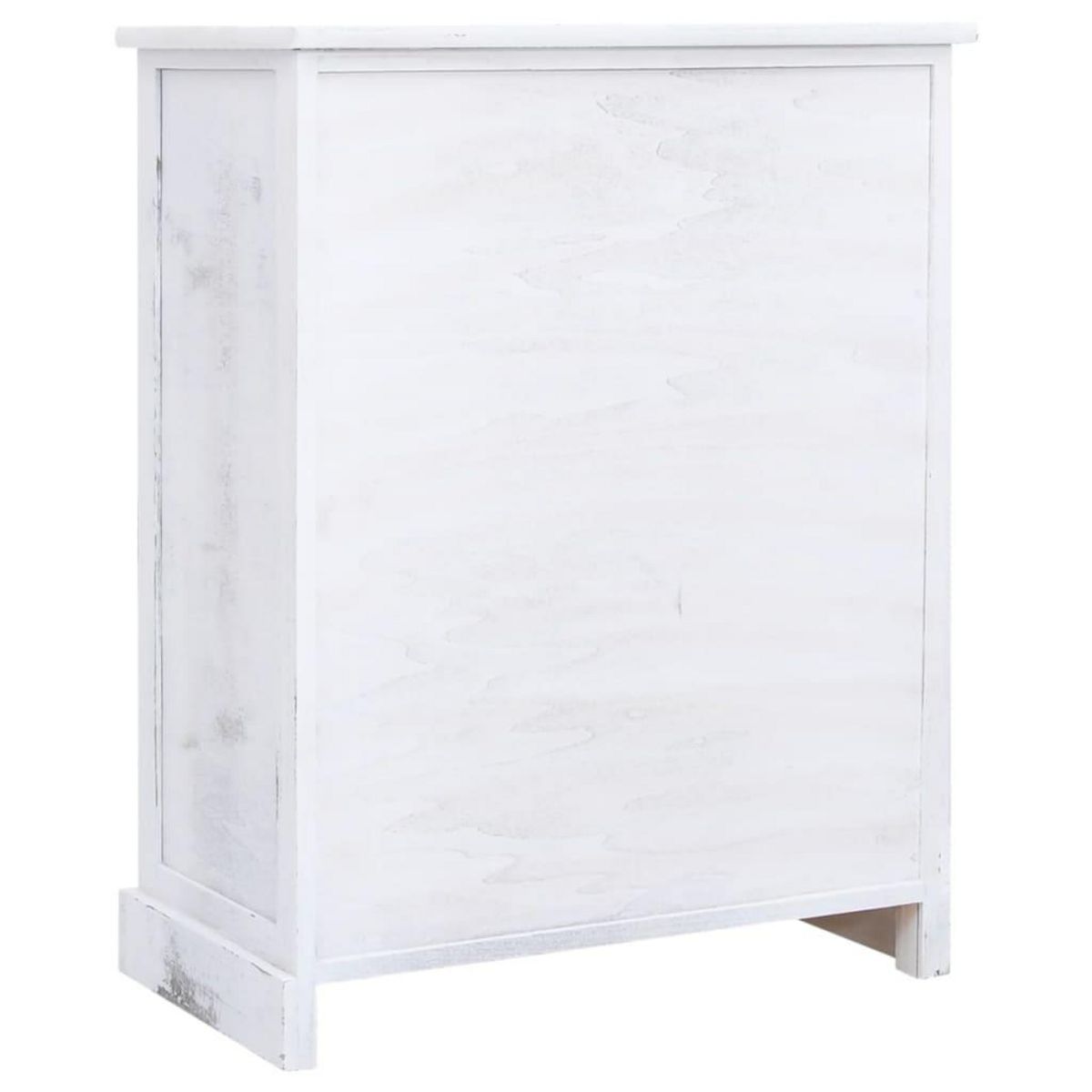 VIDAXL Armoire a tiroirs Blanc 60x30x75 cm Bois