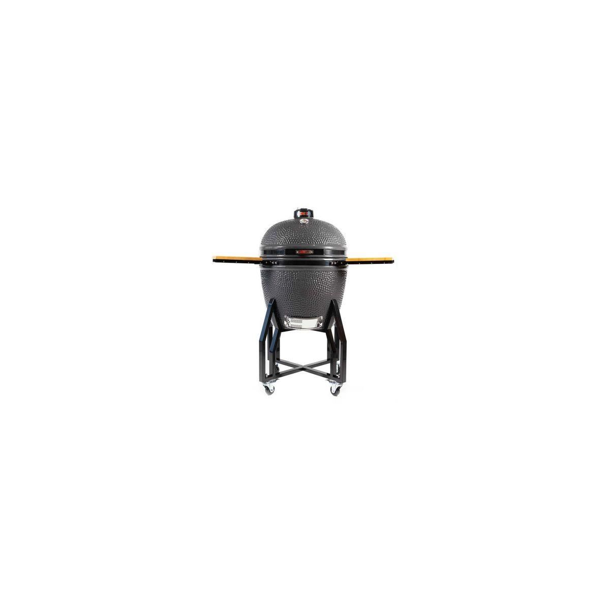 GRILL GURU Kamado GGO222 Original Medium Basic gris sur chariot 40 cm