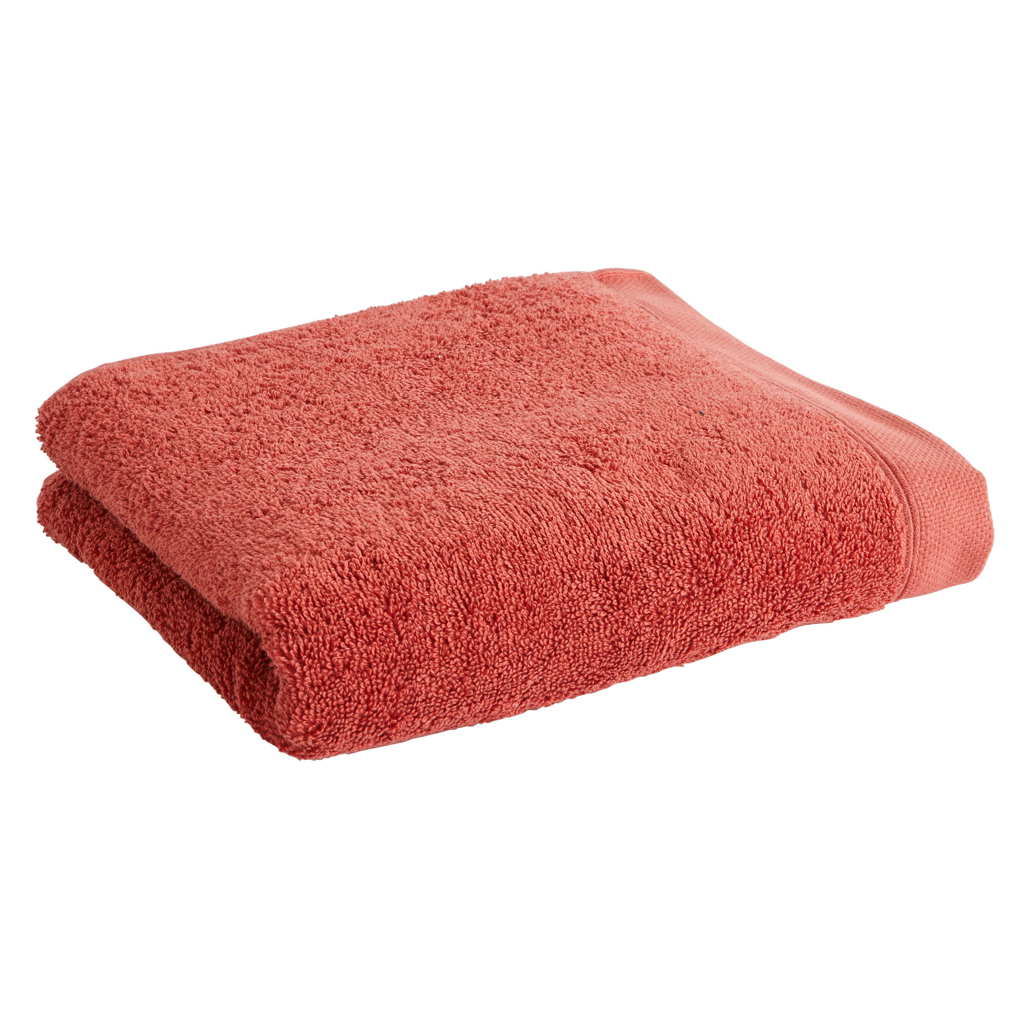 Voir la diapositive 2 : Maxi drap de bain en coton 600 g/m²