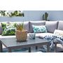 Voir la diapositive 6 : CONCEPT USINE Salon de jardin bas 4 places gris clair KATEA