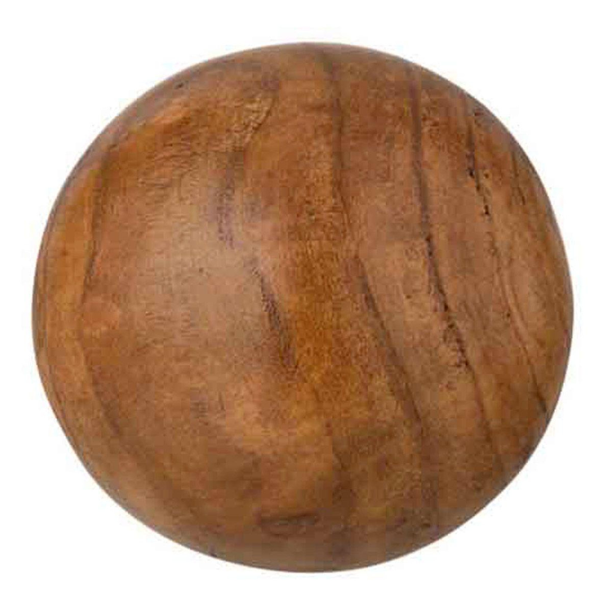 J-LINE Balle déco  wood paulownia  15cm marron
