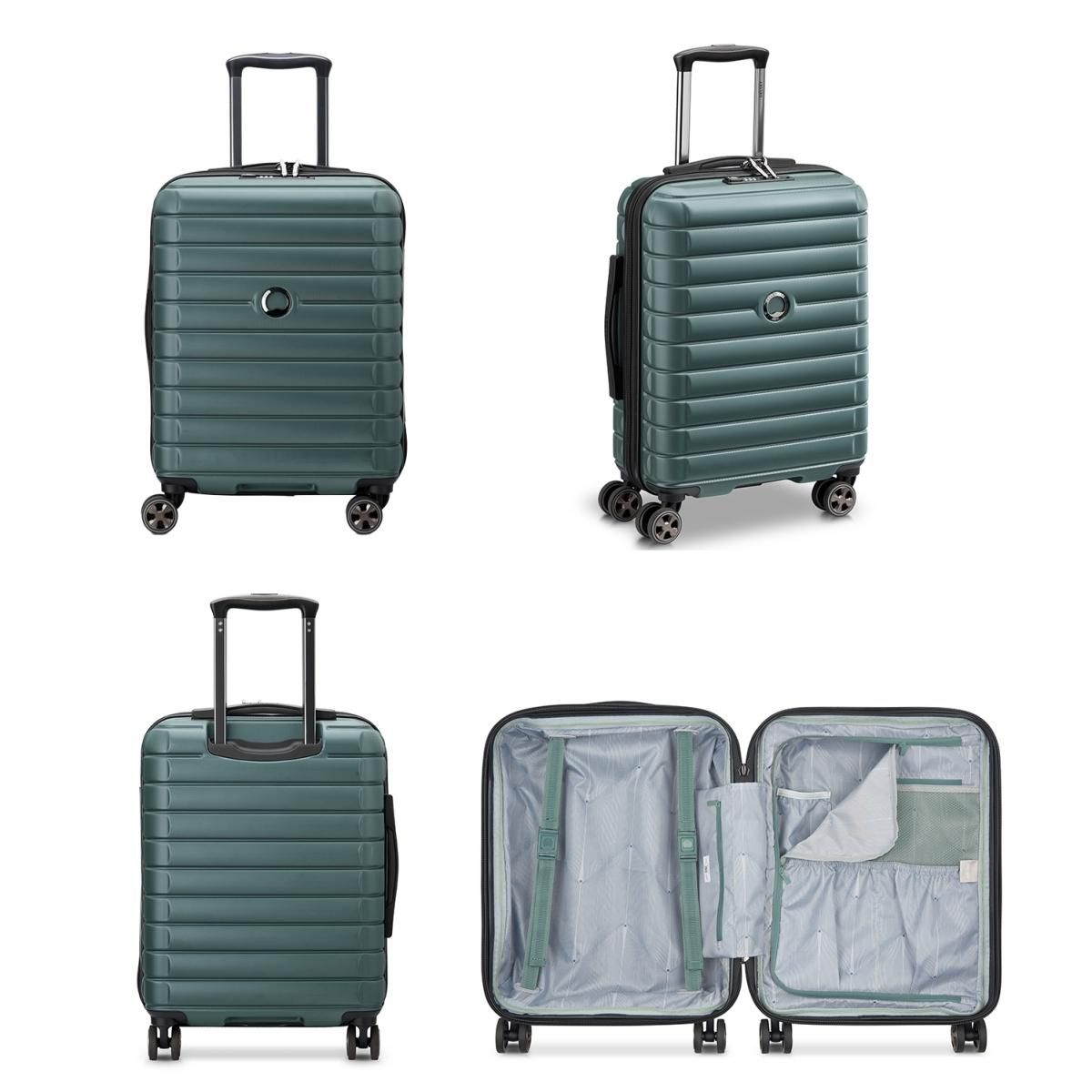 Delsey Valise cabine rigide Shadow 5.0 TSA polycarbonate 55cm