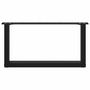 Voir la diapositive 5 : VIDAXL Pieds de table basse forme de U 2 pcs noir 60x(30-31) cm acier