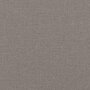 Voir la diapositive 5 : VIDAXL Ensemble de canapes 2 pcs avec coussins Taupe Tissu