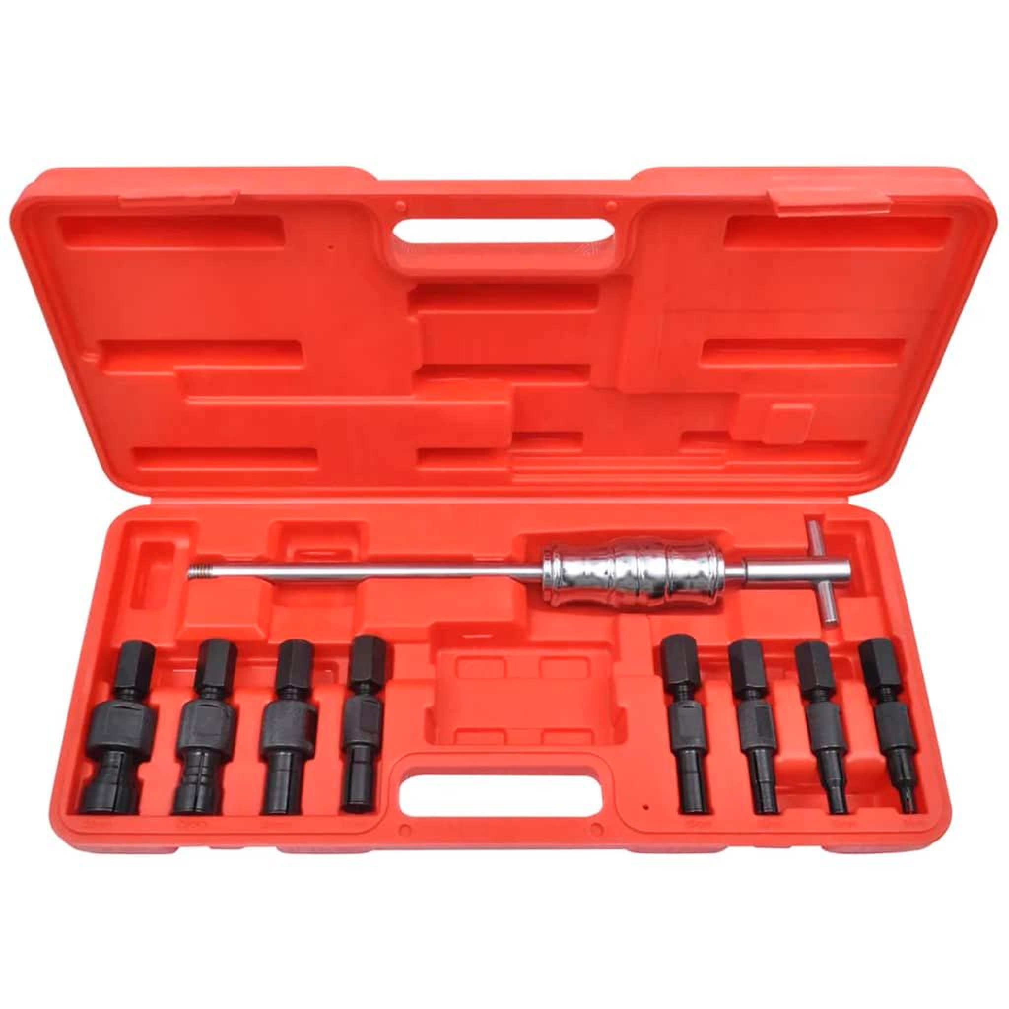 Voir la diapositive 3 : VIDAXL Ensemble d'outils d'extraction de palier a trou borgne 9 pcs