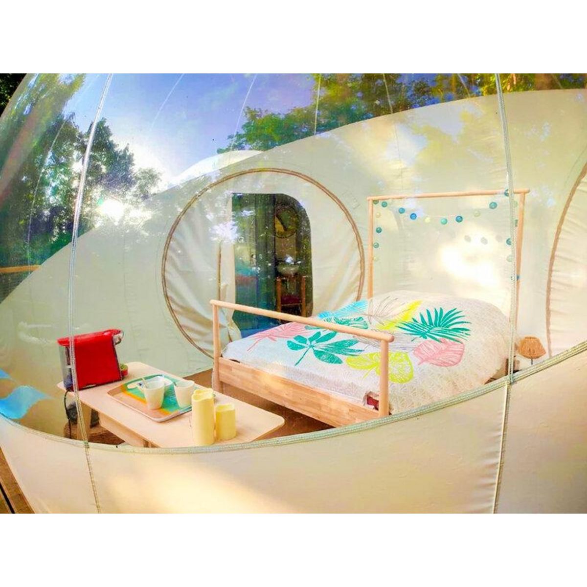 Smartbox Séjour insolite près de Rouen : 3 jours en bulle avec accès libre au bain bouillonnant - Coffret Cadeau Séjour