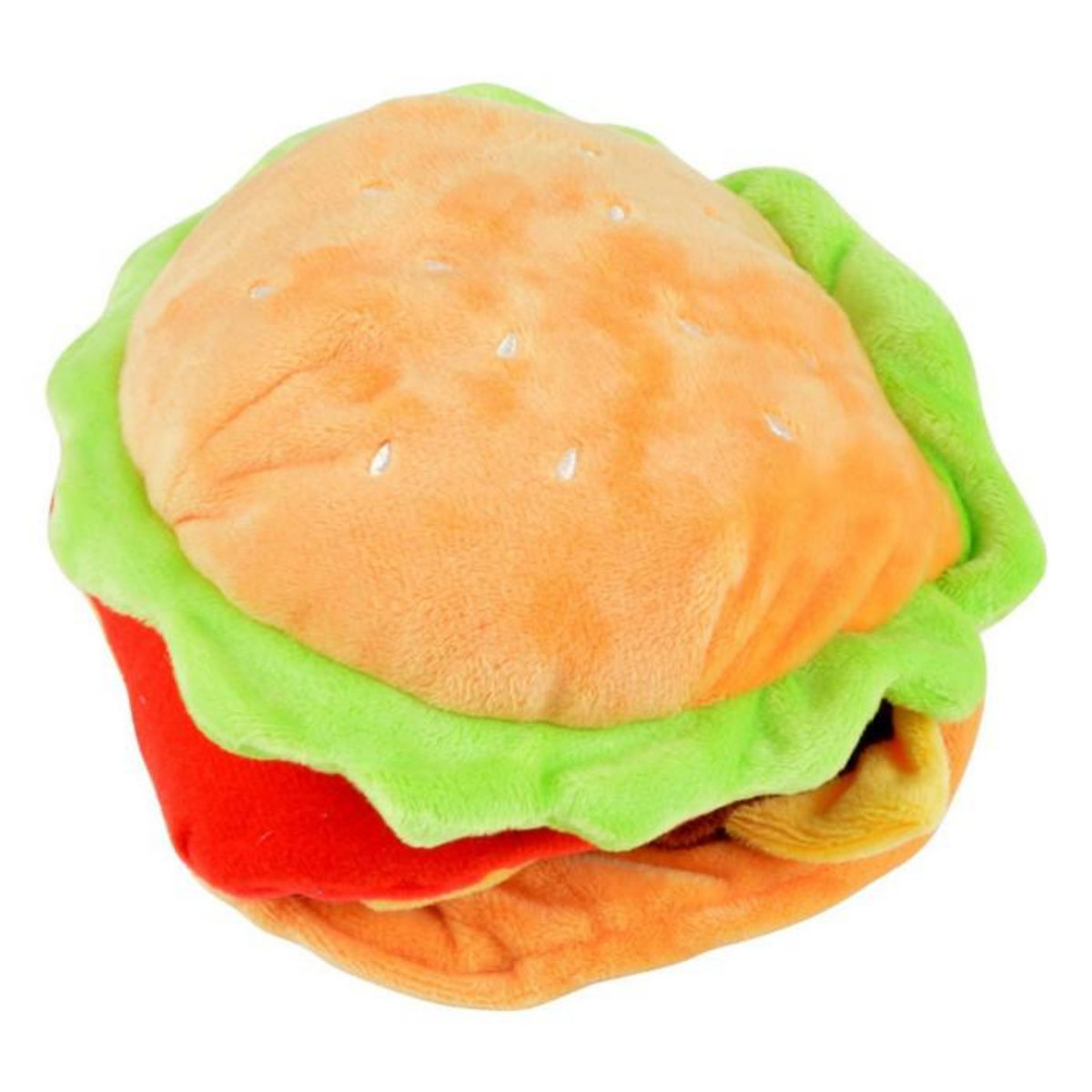 Paris Prix Jouet Peluche de Fouille  Hamburger  16cm Multicolore