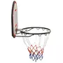 VIDAXL Panneau de basket-ball Noir 71x45x2 cm Polyethylene
