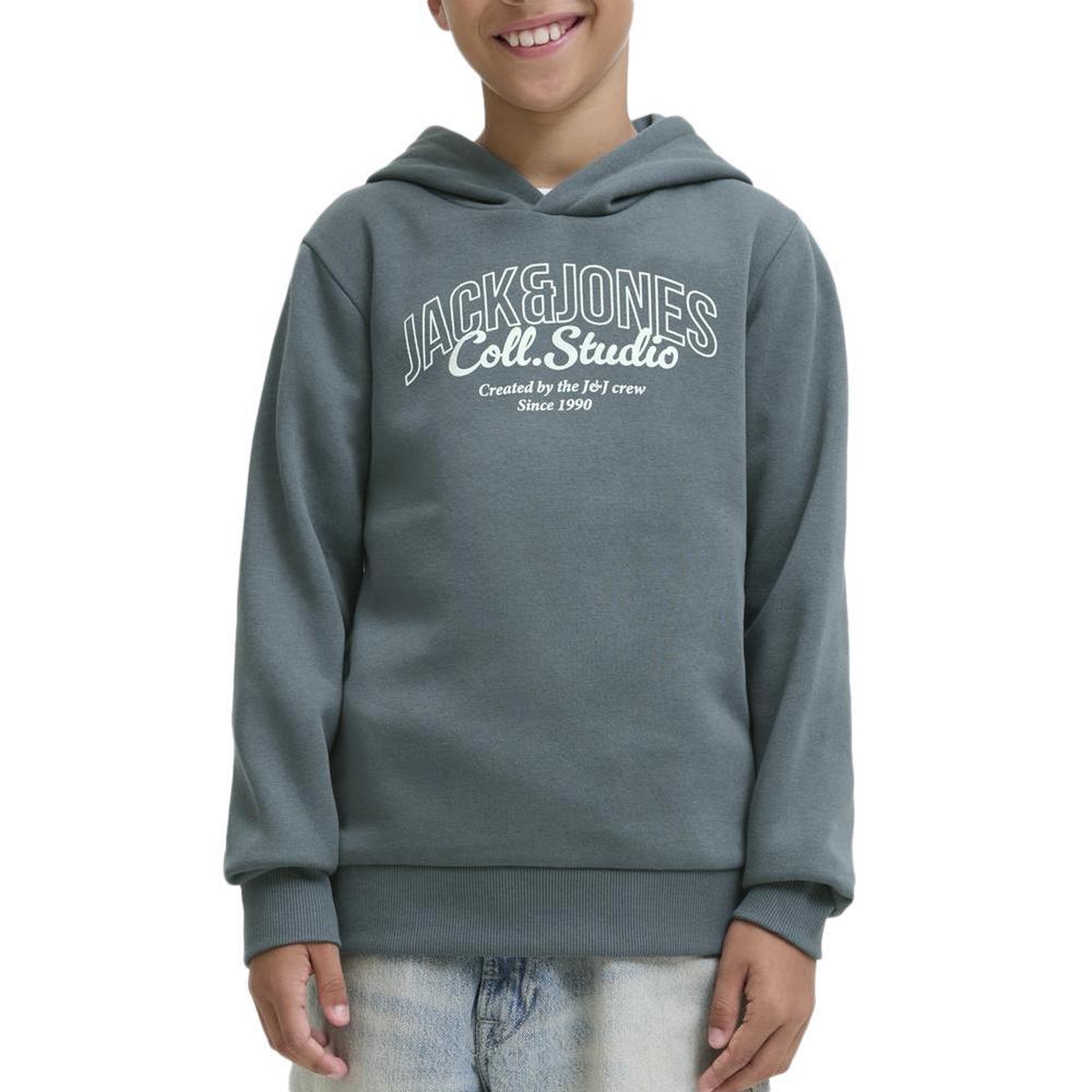 Voir la diapositive 1 : Jack & Jones Sweat Bleu Moyen Garçon Jack & Jones Makoto