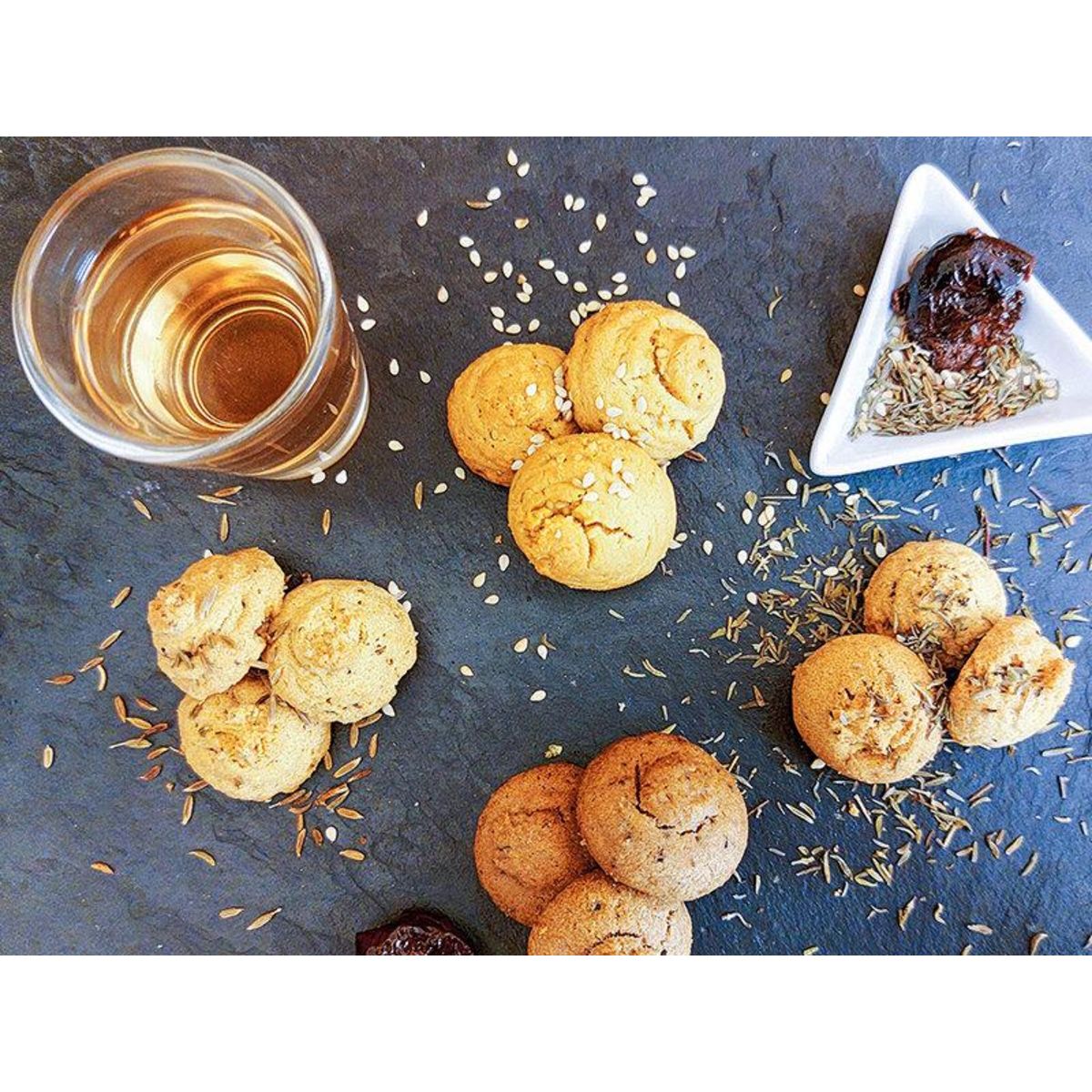 Smartbox Coffret biscuits salés 4 saveurs à déguster chez soi - Coffret Cadeau Gastronomie