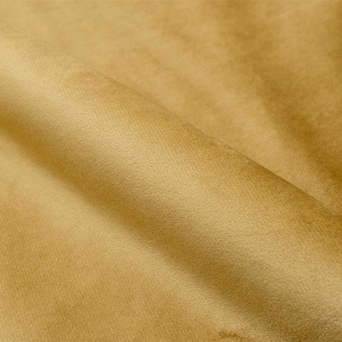 Rendez vous déco Lot de 2 chaises pour îlot central 65 cm en velours jaune - Misty