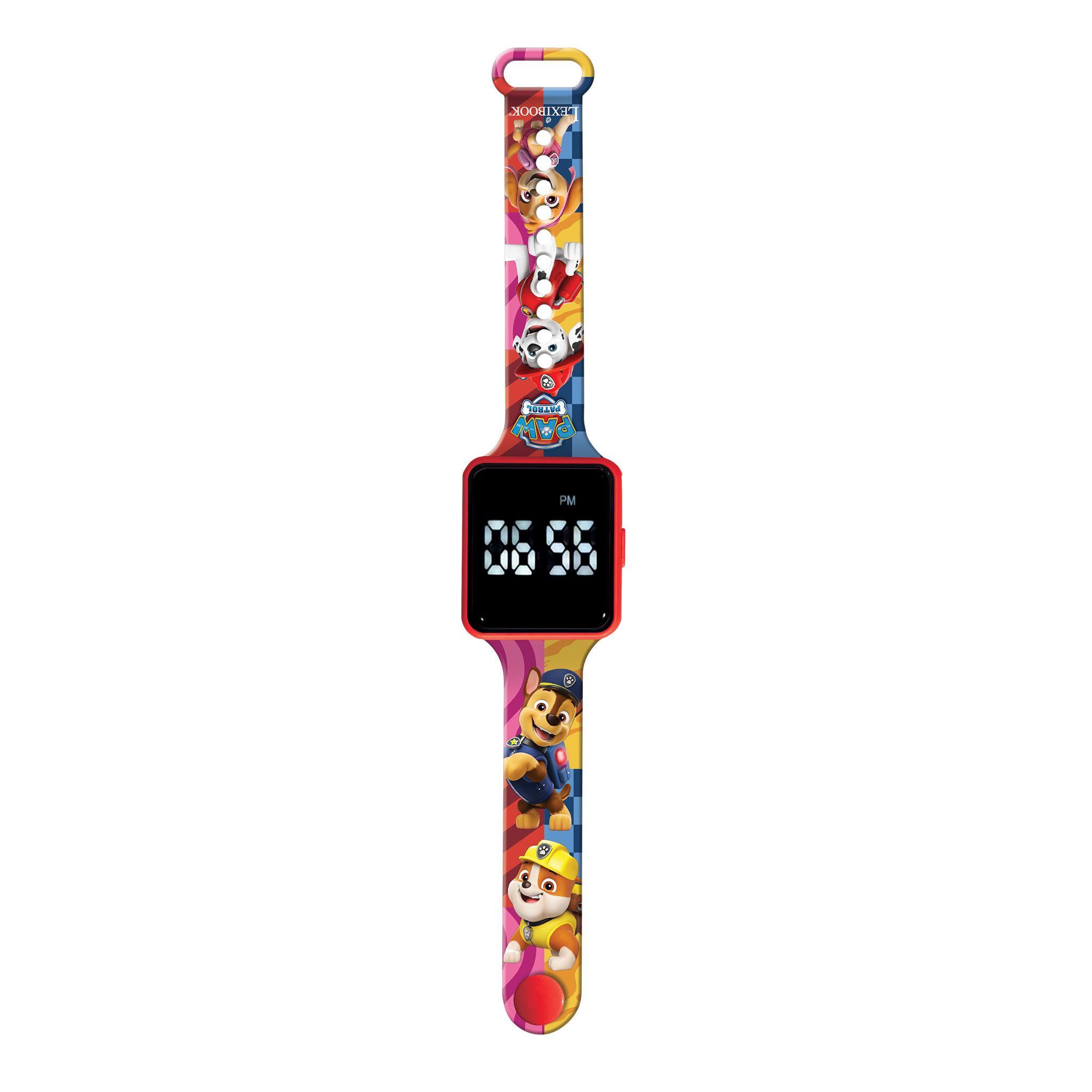 Voir la diapositive 2 : Lexibook Montre Digitale LED La Pat' Patrouille