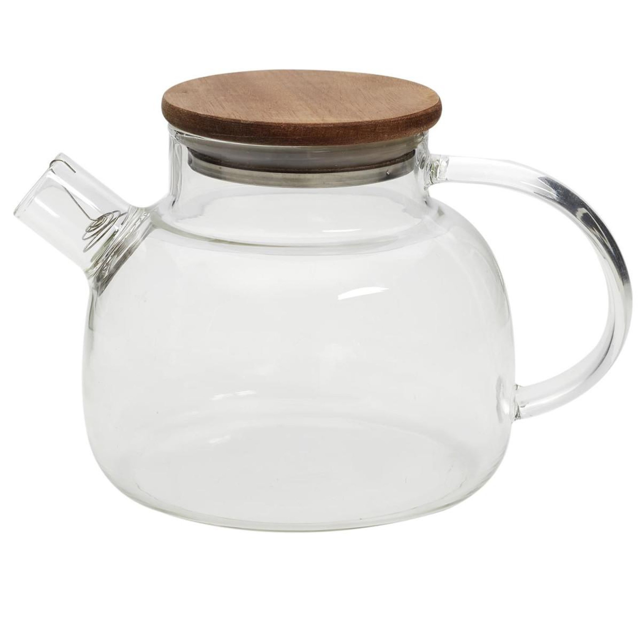 Voir la diapositive 2 : The Home Deco Factory Théière en Verre  Carson  90cl Transparent