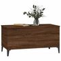Voir la diapositive 4 : VIDAXL Table basse Chene marron 90x44,5x45 cm Bois d'ingenierie