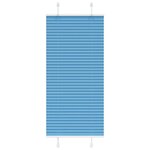 VIDAXL Store plisse bleu 65x150 cm largeur du tissu 64,4 cm polyester