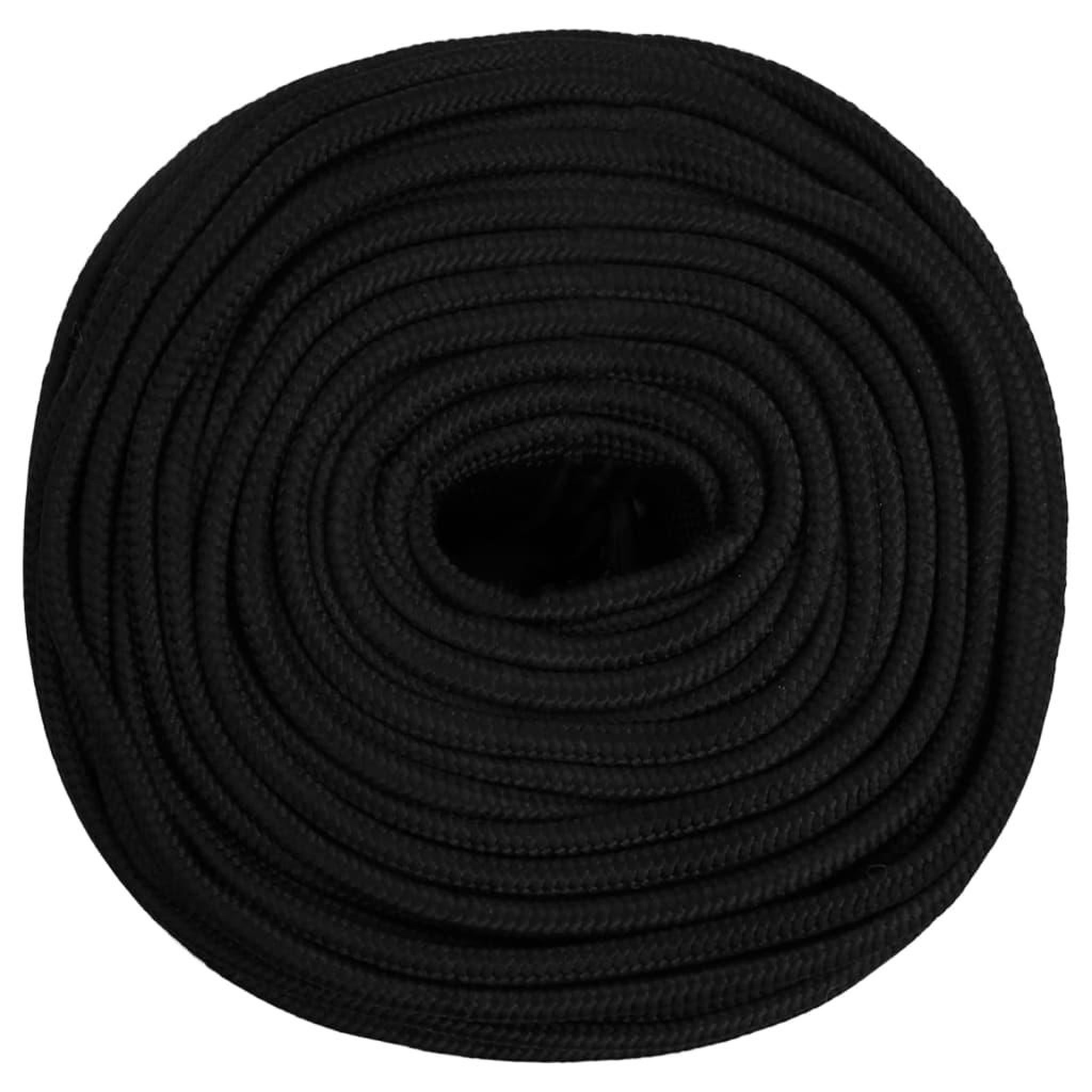 Voir la diapositive 3 : VIDAXL Corde de travail Noir 6 mm 25 m Polyester