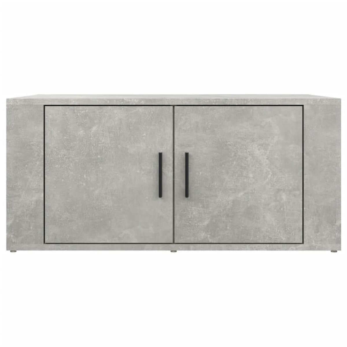 VIDAXL Table basse Gris beton 80x50x36 cm Bois d'ingenierie