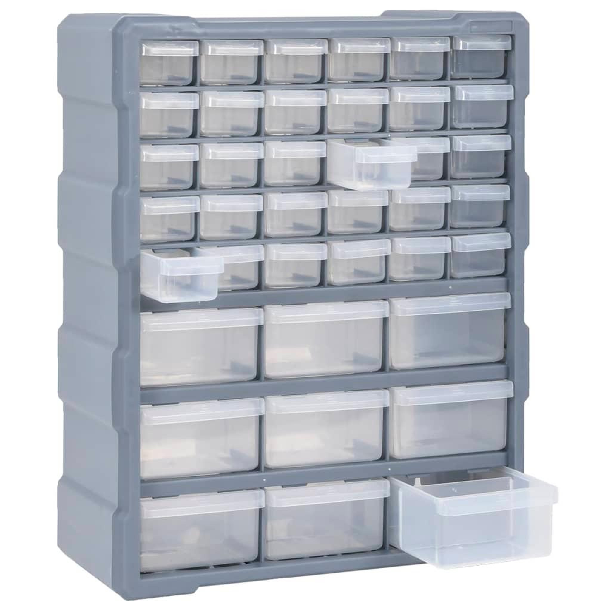 Voir la diapositive 5 : VIDAXL Organisateur multi-tiroirs avec 39 tiroirs 38x16x47 cm
