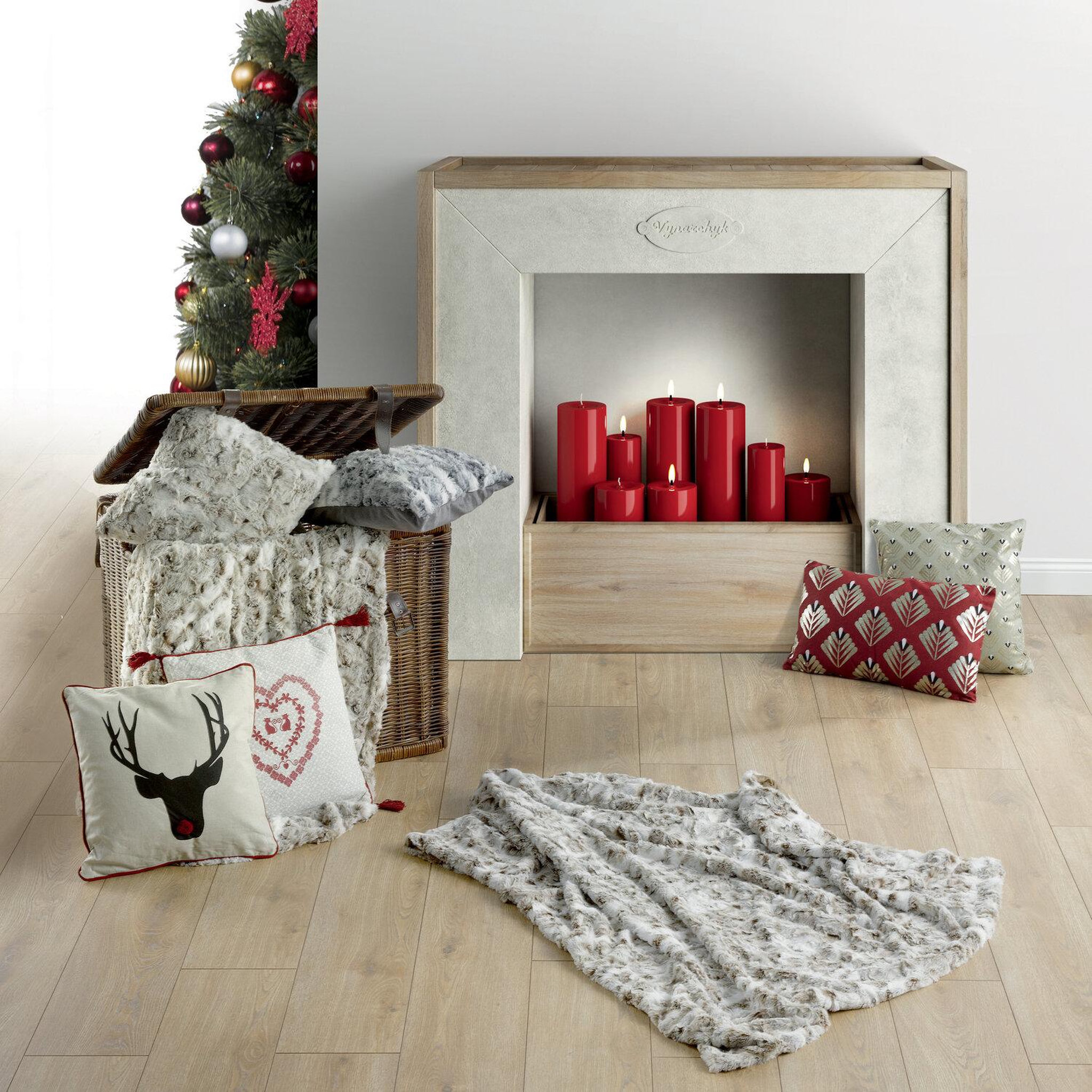 Voir la diapositive 3 : Les Ateliers du Linge Coussin 100%polyester 480g