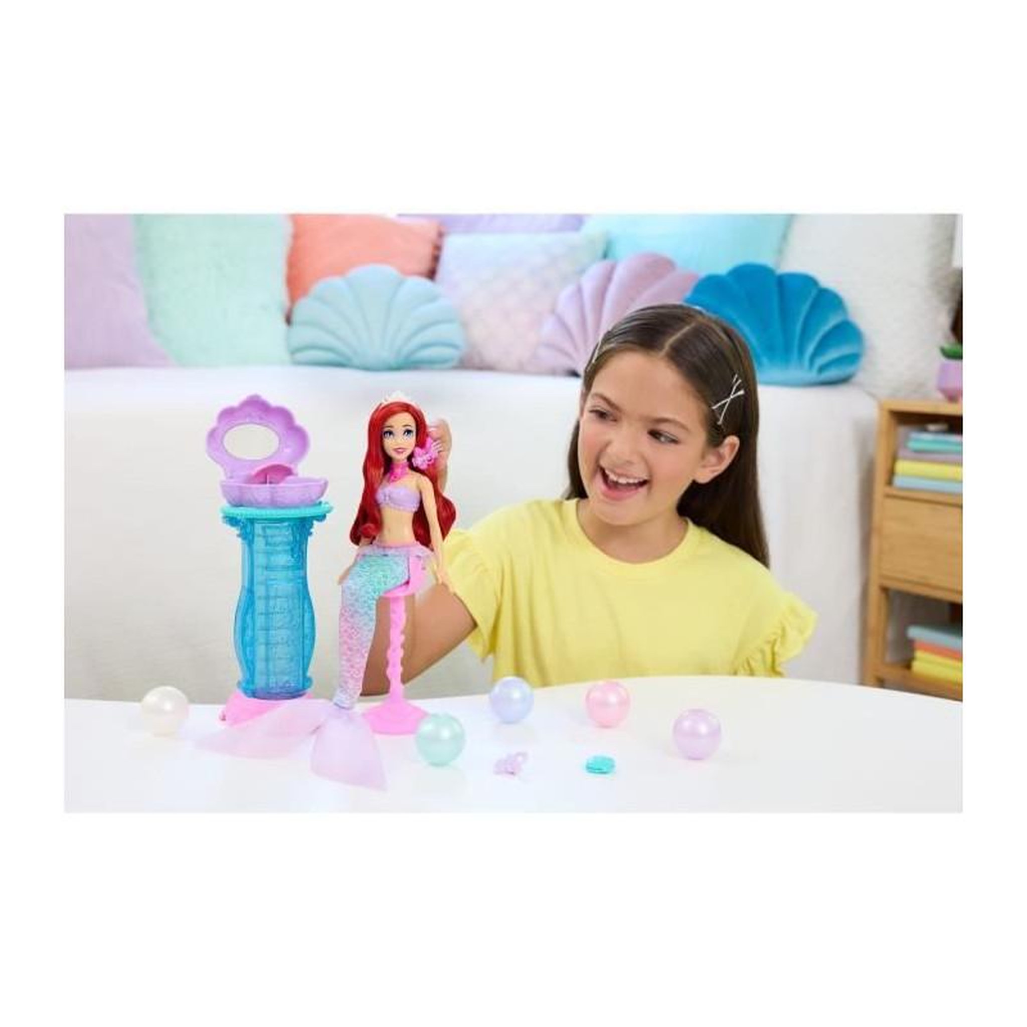 Voir la diapositive 4 : DISNEY PRINCESS COFFRET ARIEL SECRETS DE PERLE