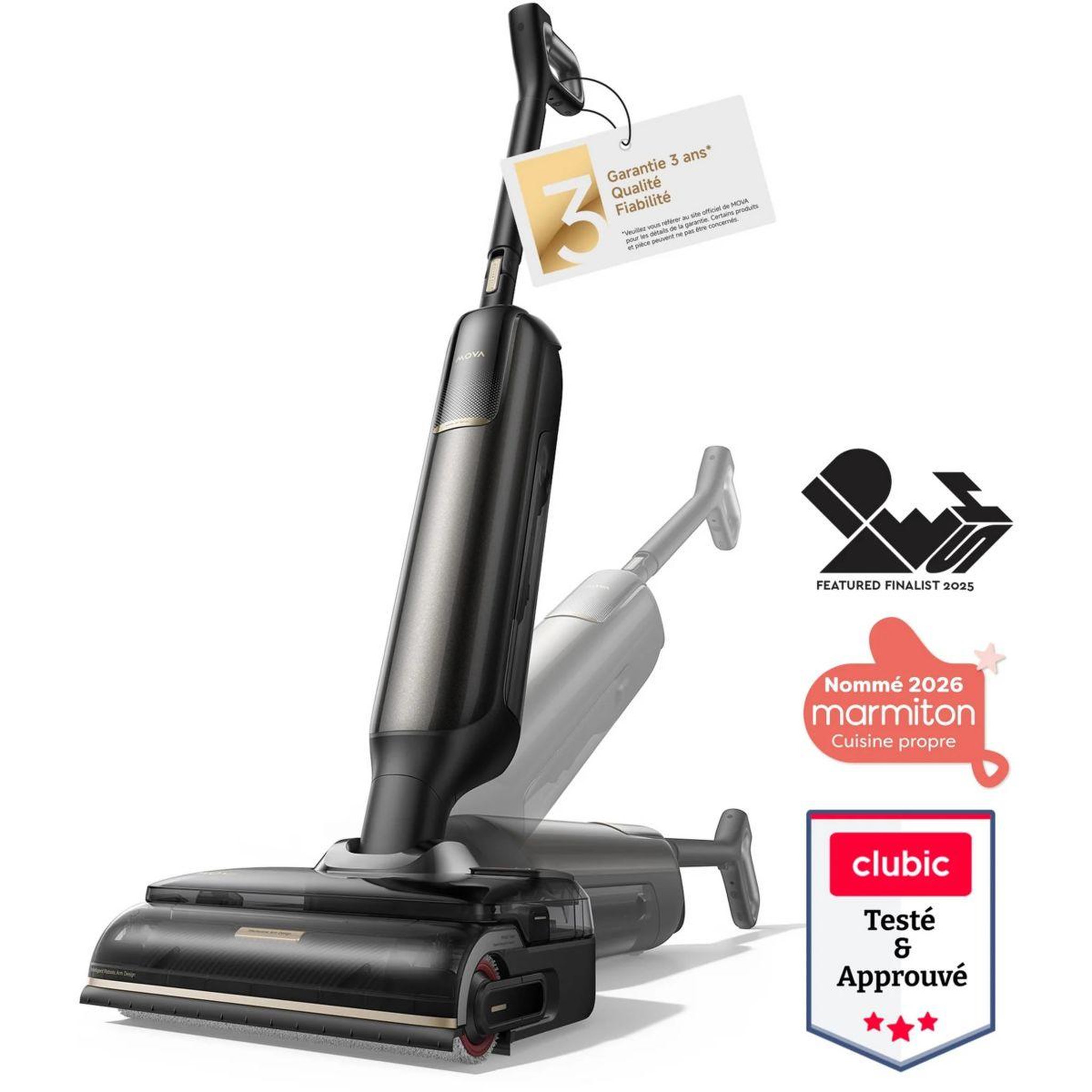 Voir la diapositive 2 : MOVA Aspirateur laveur m50 ultra