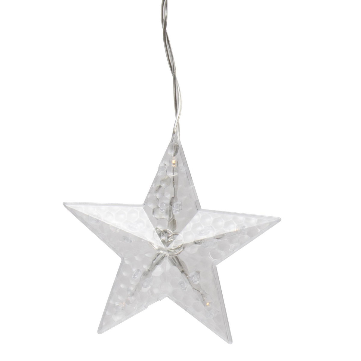  Guirlande lumineuse électrique étoiles 2,5 mètres 138 LED