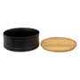 Voir la diapositive 2 : FIVE Boîte à Biscuit  Natureo  22cm Noir