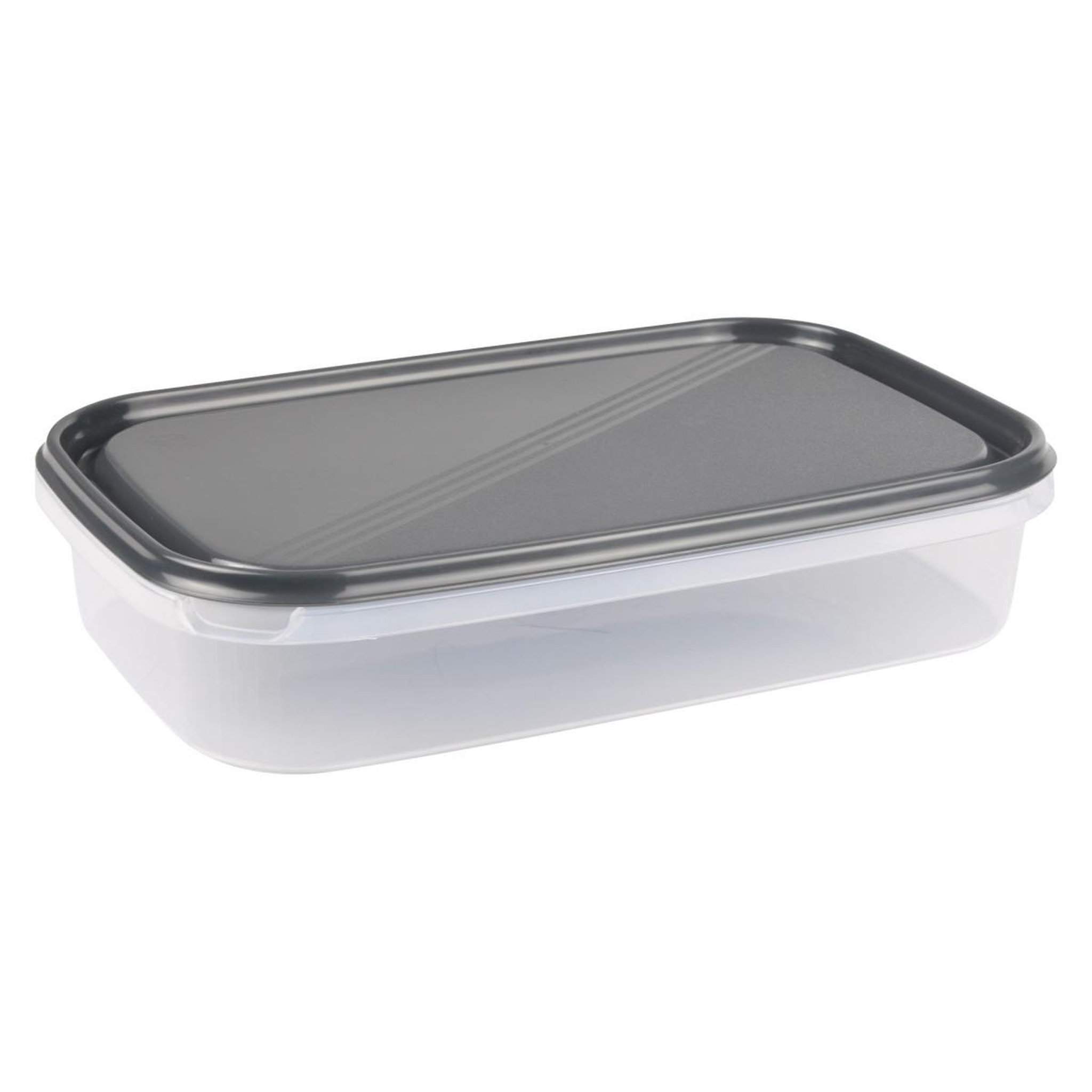 HOMEA Boîte de conservation  merle  2l anthracite