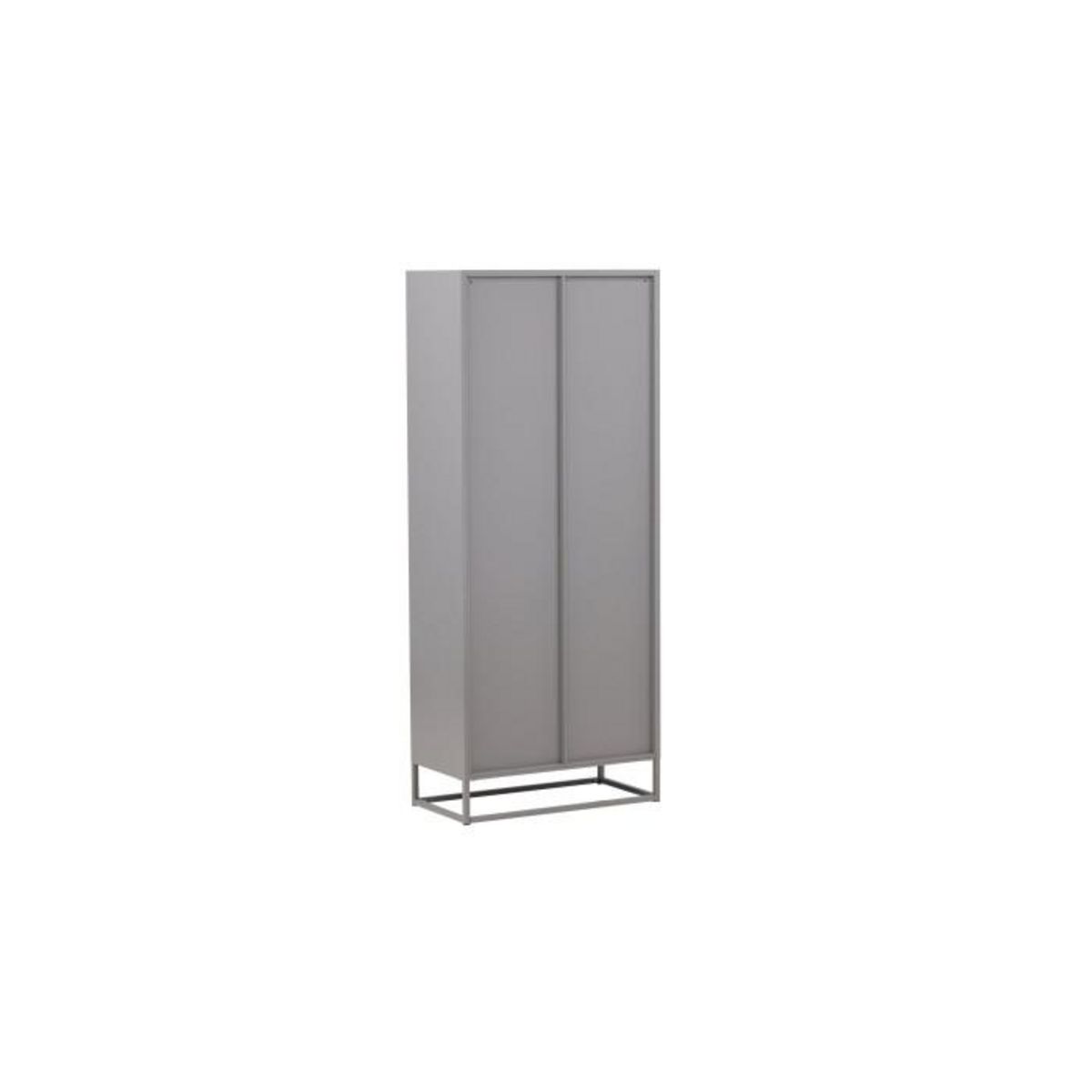 Paris Prix Vaisselier 4 Portes  Bakal  190cm Gris Clair
