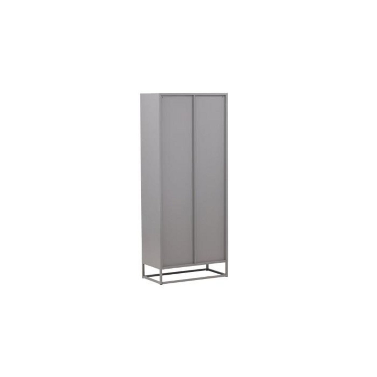 Paris Prix Vaisselier 4 Portes  Bakal  190cm Gris Clair