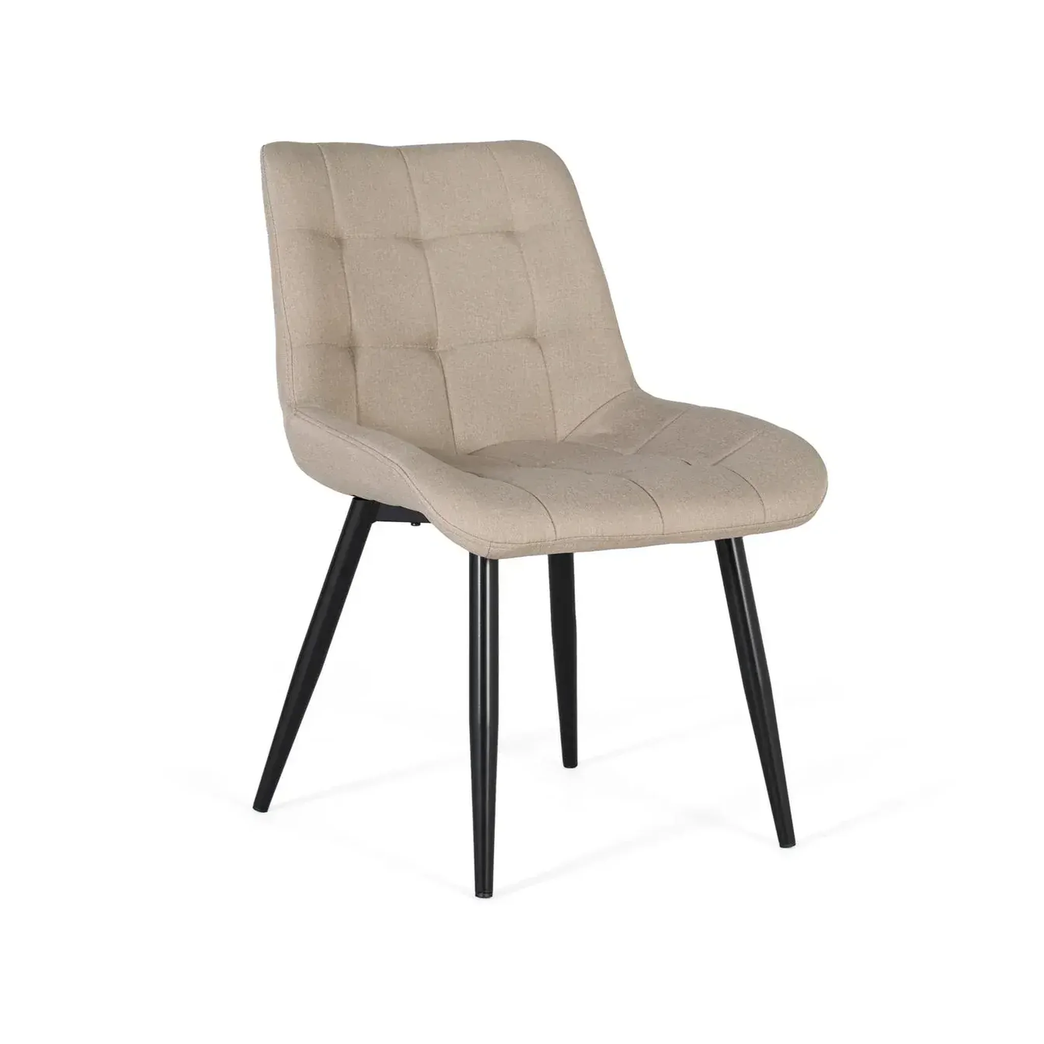 GINER Y COLOMER SL Lot de 2 chaises de tissu 50 cm style contemporain