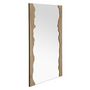 Voir la diapositive 2 : Paris Prix Miroir Mural Déco  Shape  90cm Naturel