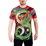 FREEGUN T-shirt homme Dragon Ball Z Shenron. Coloris disponibles : Rouge