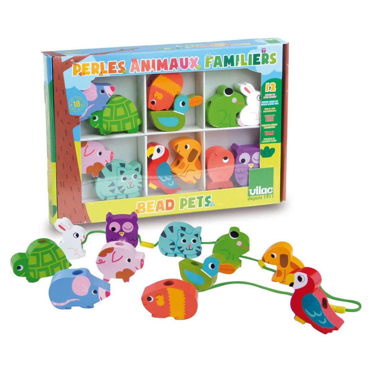 Vilac Perles animaux familiers