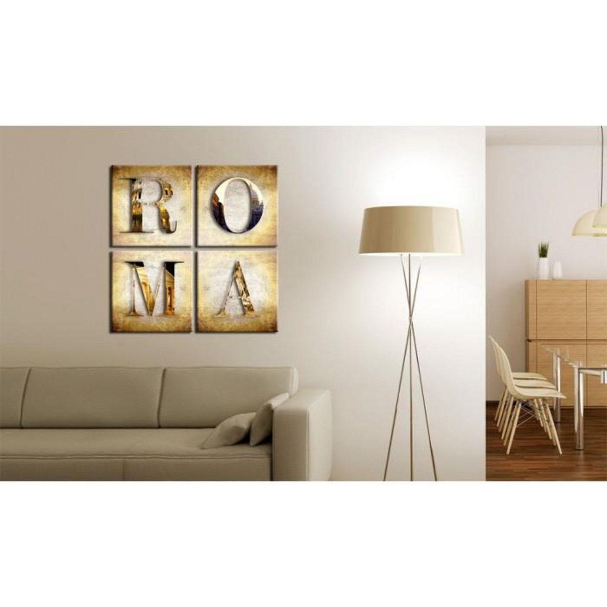 Paris Prix Tableau Imprimé  Vacances Romaines