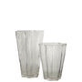 Voir la diapositive 2 : Paris Prix Vase Design en Verre  Clara  20cm Transparent