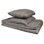 Voir la diapositive 2 : Dourev Housse de couette 240x220 + 2 taies flanelle 100% coton