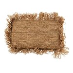 Paris Prix Coussin Déco  Raphia  30x50cm Naturel