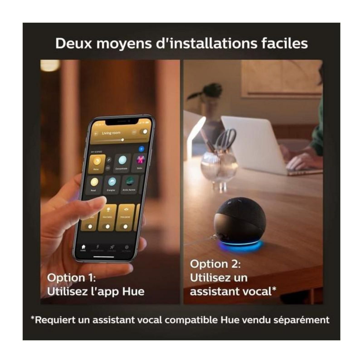 PHILIPS HUE White 9W A60 E27 EU x4