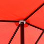 Voir la diapositive 5 : OUTSUNNY Parasol inclinable rectangulaire métal polyester haute densité 2L x 2l x 2,6H m rouge