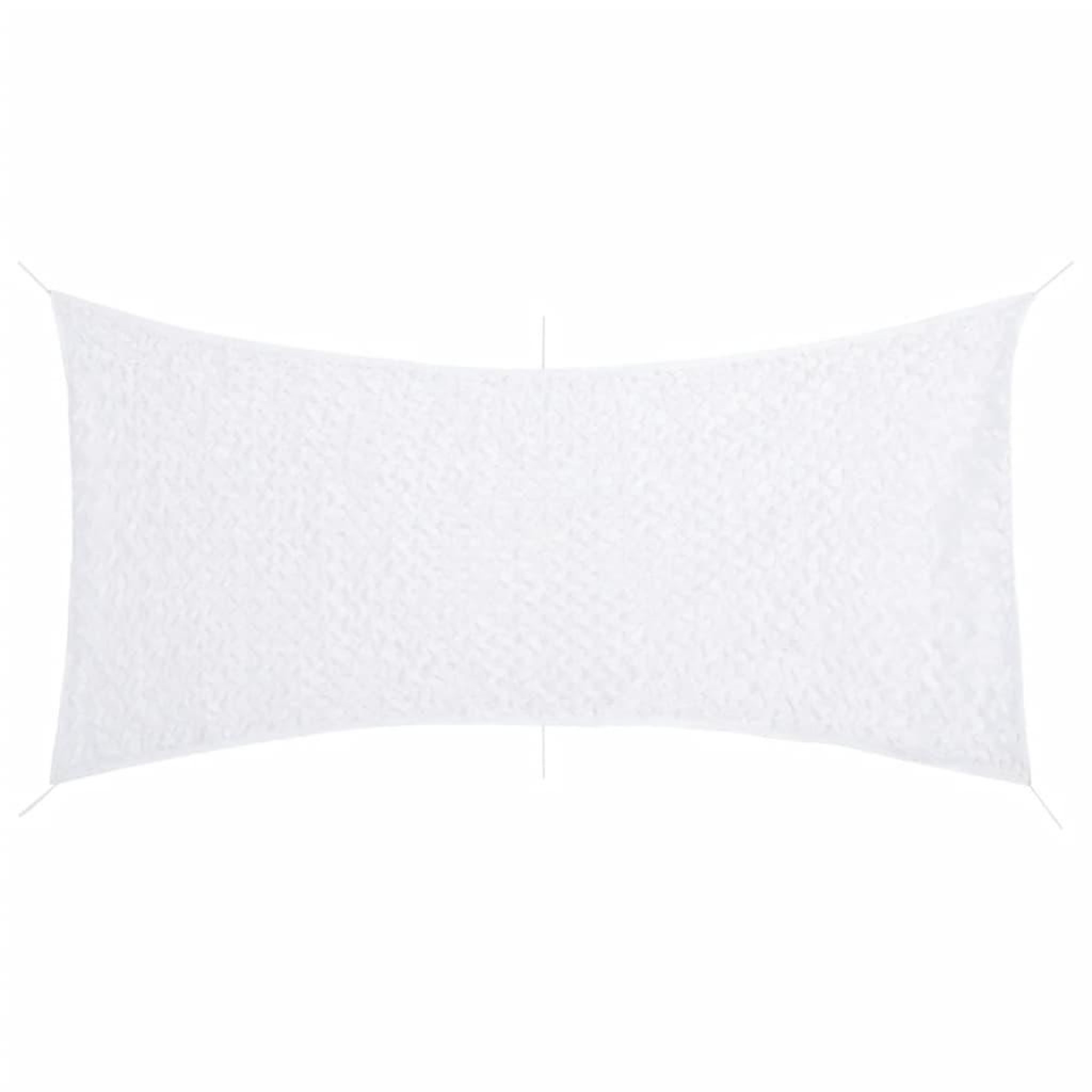 VIDAXL Filet de camouflage avec sac de rangement 506x279 cm blanc