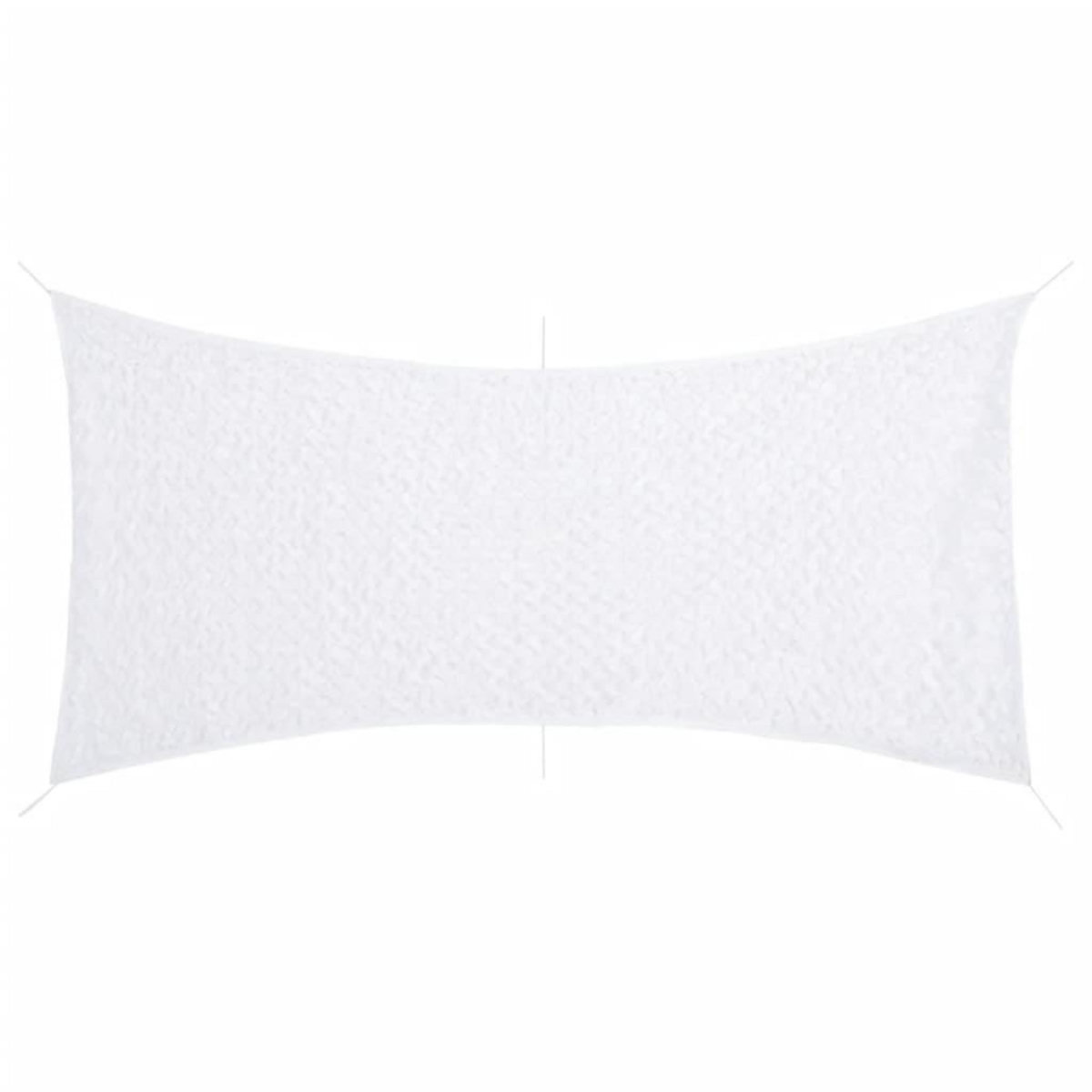 VIDAXL Filet de camouflage avec sac de rangement 506x279 cm blanc