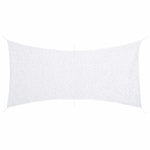 VIDAXL Filet de camouflage avec sac de rangement 506x279 cm blanc