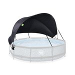 EXIT TOYS Voile d'ombrage pour piscine tubulaire ronde Ø 3,60 à 3,70 m - Exit Toys