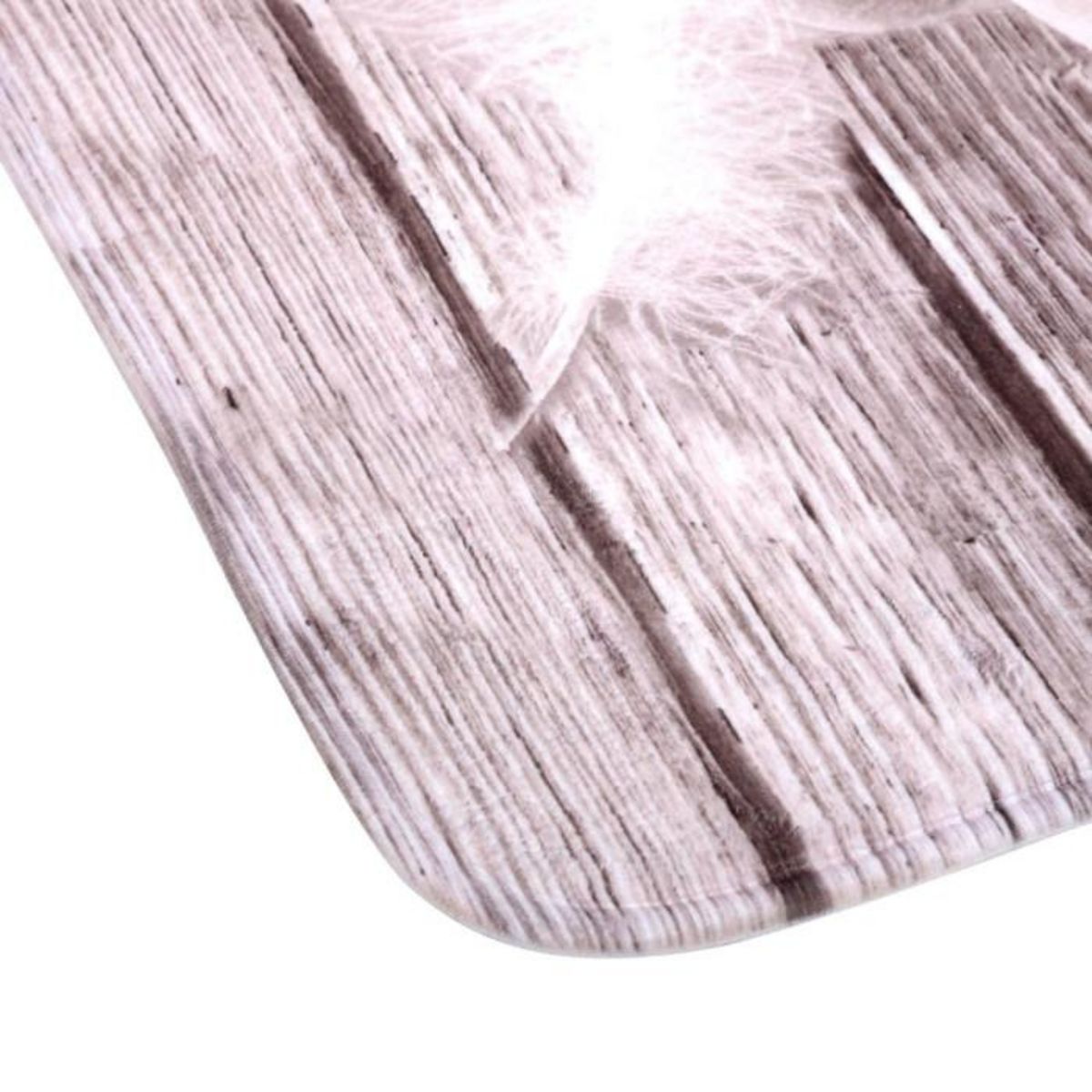 ATMOSPHERA Tapis Microfibre  Marin  50x80cm Rose