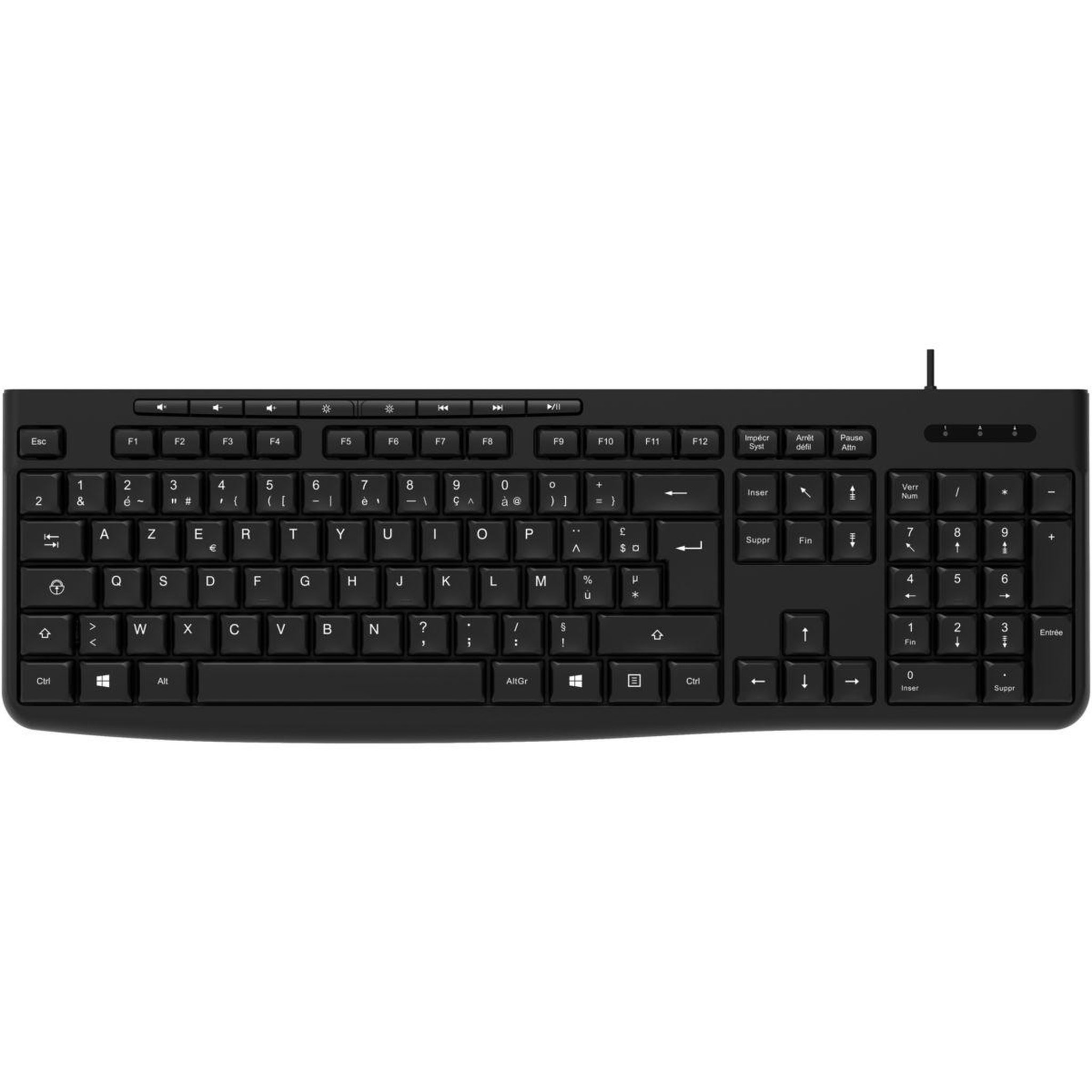 Voir la diapositive 1 : Listo Clavier filaire CF-267