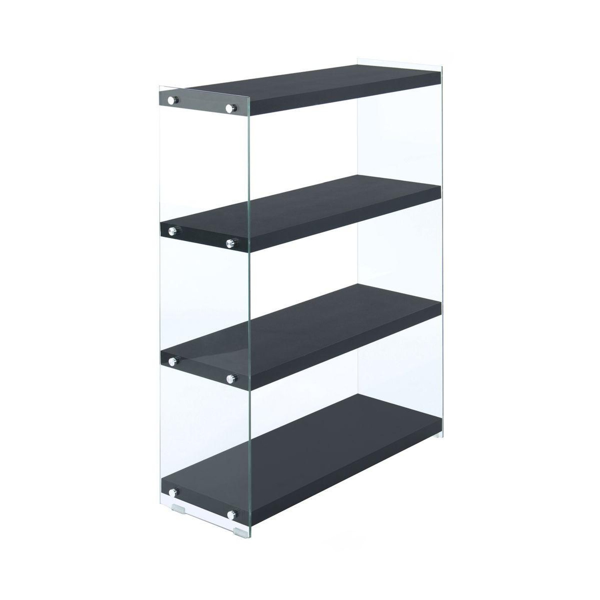 Voir la diapositive 1 : Paris Prix Étagère 4 niveaux  elementary  113cm noir